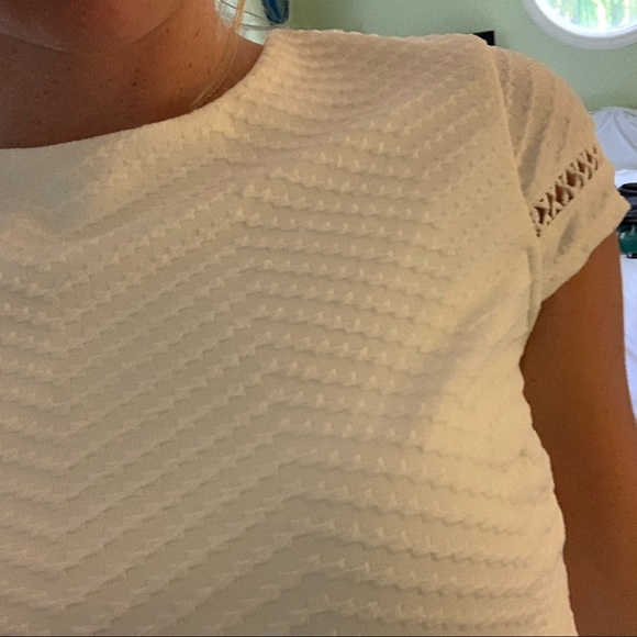 White Skater Dress - Picture 2 of 4